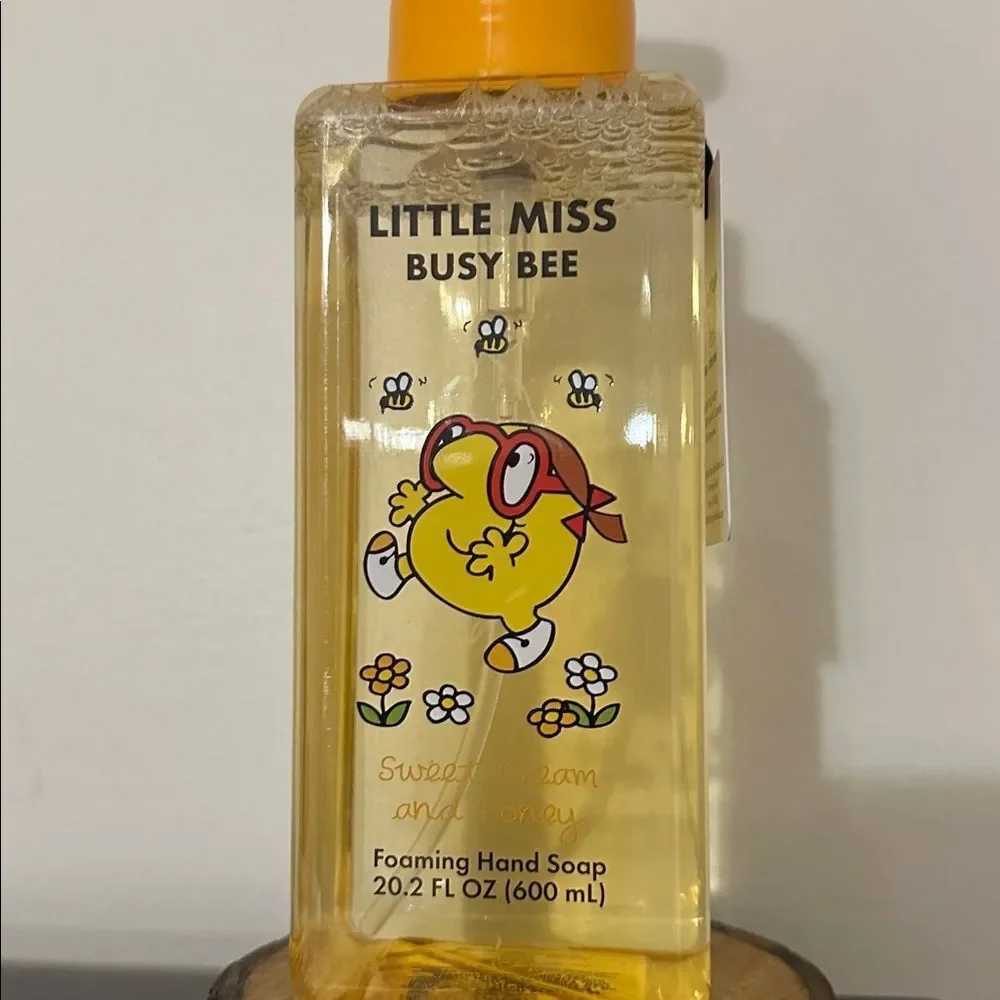 Little Miss Busy Bee Sweet Cream Honey Scented Foaming Hand Cleansing Soap 20 oz